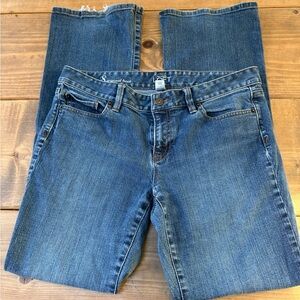 LOFT Women's Blue Boot Cut Jeans